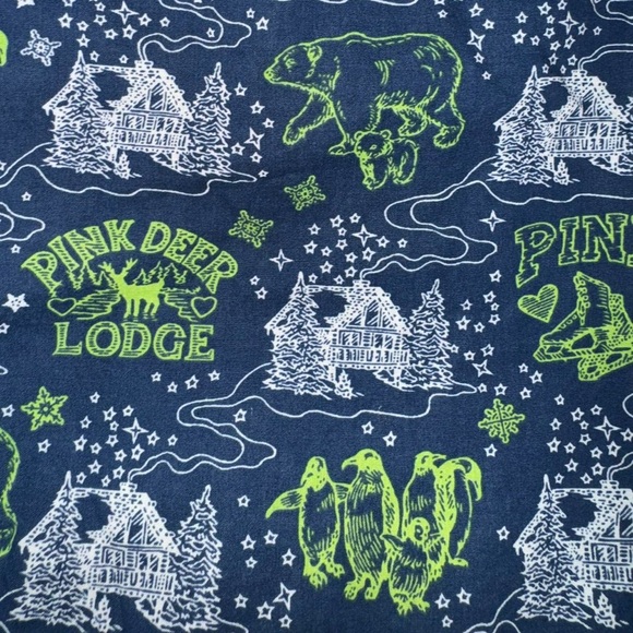 Victoria’s Secret PINK Y2K 2000s Deer Lodge Pajama Pants - Picture 2 of 5